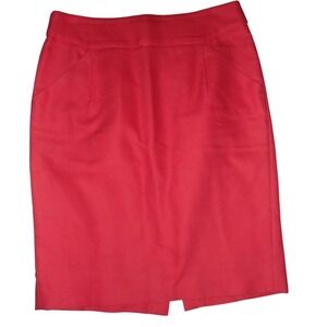 J. Crew Pencil Skirt Women size 2 Dark Pink Classic Office Career
